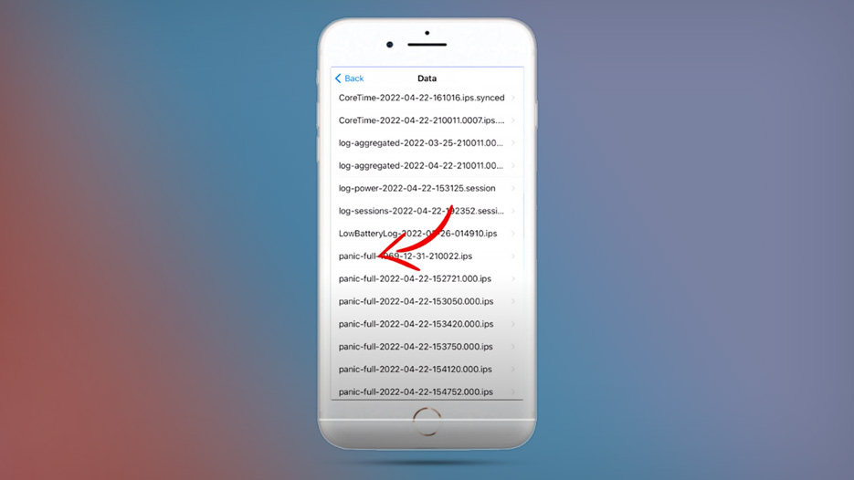 تشخیص مشکلات سخت‌ افزاری آیفون با Panic Log