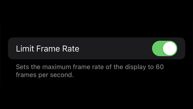 کاهش Frame Rate در آیفون